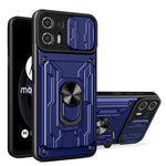 Custodia con slot scheda scorrevole per Motorola Edge 20 Lite