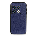 Custodia in vera pelle con texture Litchi per smartphone compatib