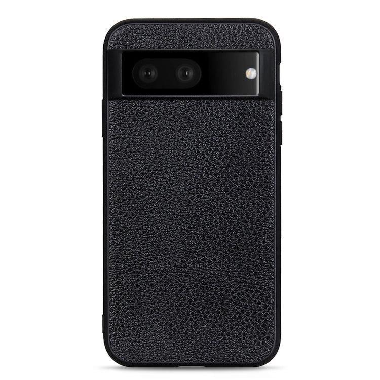 Custodia in vera pelle con texture Litchi per smartphone compatib