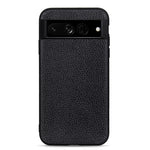 Custodia in vera pelle con texture Litchi per smartphone compatib