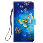 Custodia portafoglio in pelle flip per Samsung Galaxy A23