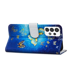 Custodia portafoglio in pelle flip per Samsung Galaxy A23
