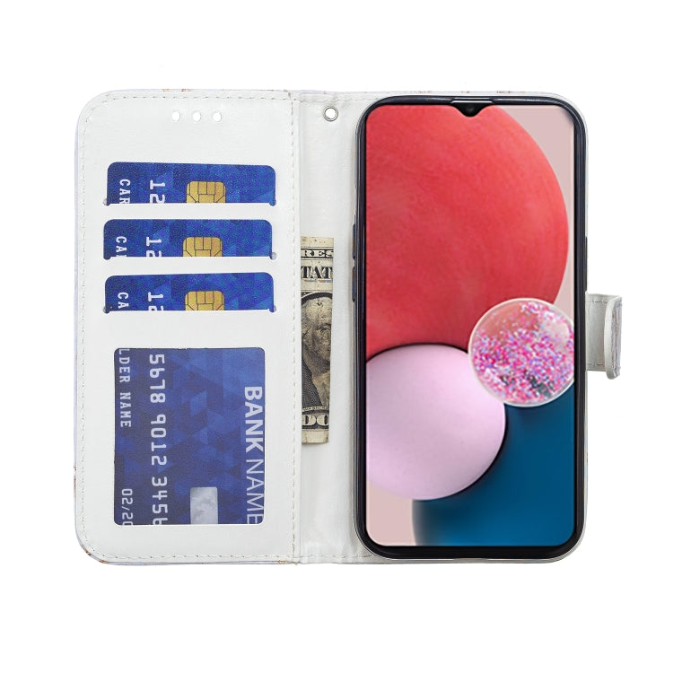 Custodia portafoglio in pelle flip per Samsung Galaxy A23
