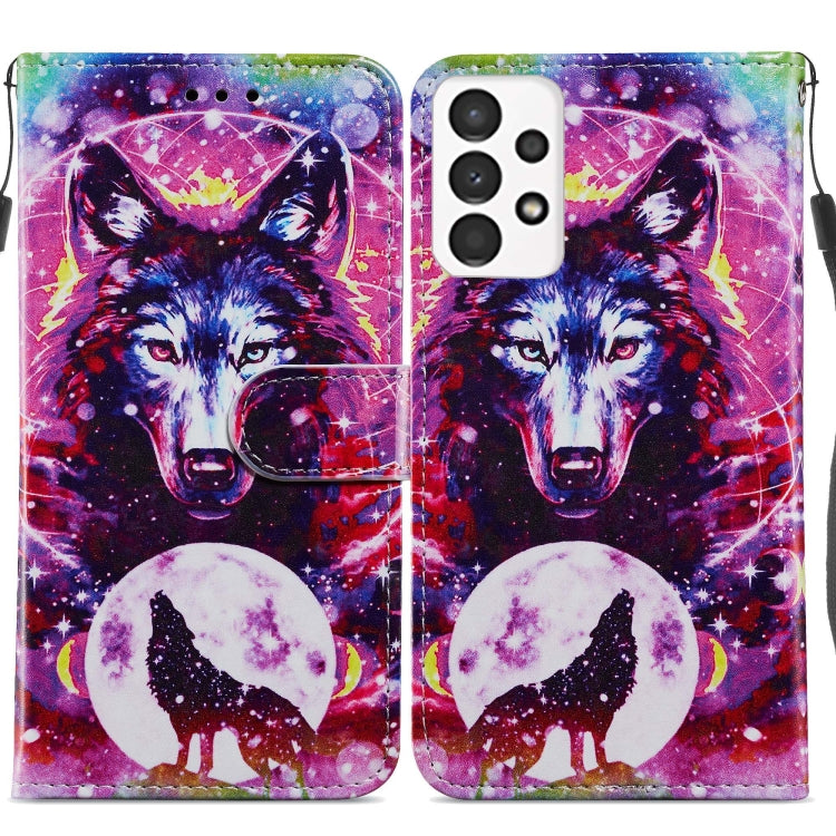 Custodia portafoglio in pelle flip per Samsung Galaxy A23