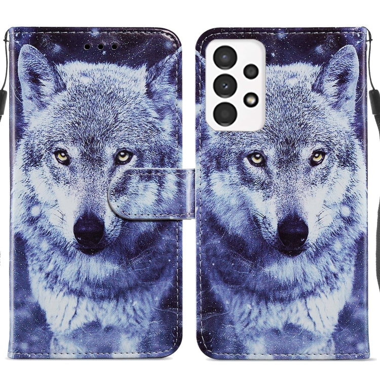 Custodia portafoglio in pelle flip per Samsung Galaxy A23