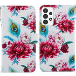Custodia portafoglio in pelle flip per Samsung Galaxy A23