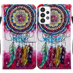 Custodia portafoglio in pelle flip per Samsung Galaxy A23