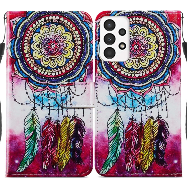 Custodia portafoglio in pelle flip per Samsung Galaxy A23