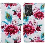 Custodia portafoglio in pelle flip per Samsung Galaxy A23