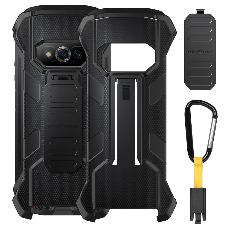 Custodia Ulefone Power Armor 15 con clip e moschettone