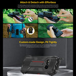 Custodia Ulefone Power Armor 15 con clip e moschettone