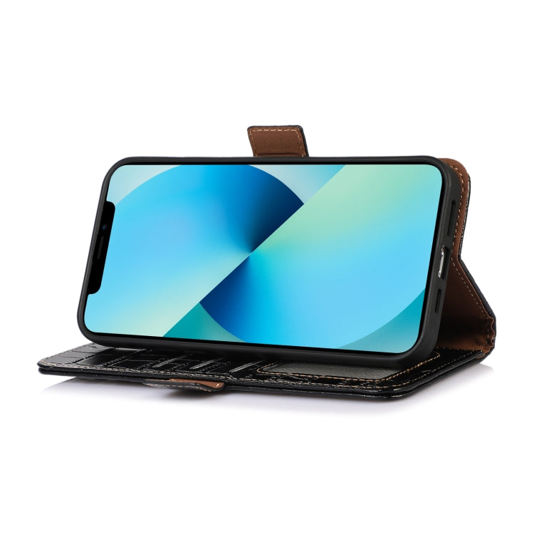 Custodia per telefono in pelle di vacchetta di coccodrillo, For Xiaomi Redmi 10C / 10 India, For Xiaomi Redmi K40S, For Xiaomi Redmi K50 / K50 Pro, For Xiaomi Redmi K50 Gaming, For Xiaomi Redmi Note 11 4G/11S 4G Global                                  ...