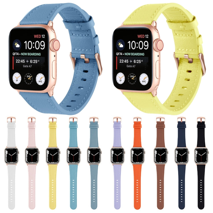 Cinturino in vera pelle per Apple Watch 38-45mm