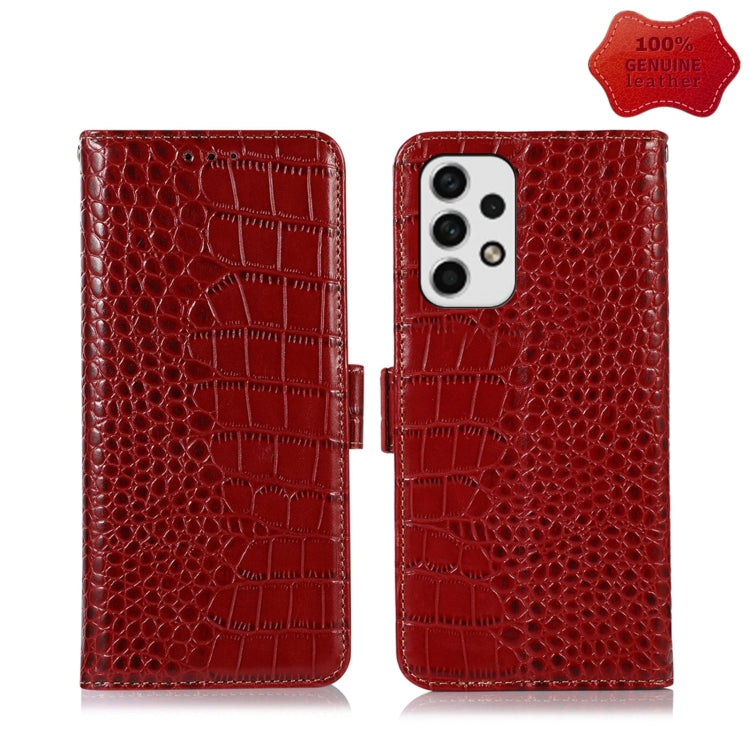 Custodia portafoglio in pelle per Samsung Galaxy A53 5G