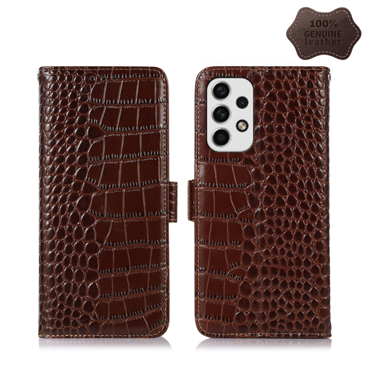 Custodia portafoglio in pelle per Samsung Galaxy A53 5G