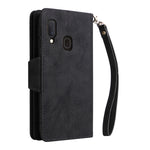 Custodia portafoglio in pelle per Samsung Galaxy A21s