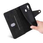 Custodia portafoglio in pelle per Samsung Galaxy A21s