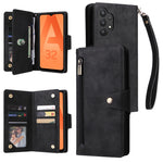 Custodia portafoglio in pelle con 9 slot carte per Galaxy A22