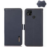 Custodia portafoglio in pelle con RFID per Xiaomi Redmi 10A