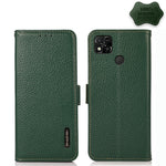 Custodia portafoglio in pelle con RFID per Xiaomi Redmi 10A