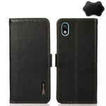 Custodia portafoglio in pelle con RFID per Xiaomi Redmi 10A