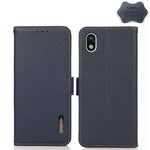 Custodia portafoglio in pelle con RFID per Xiaomi Redmi 10A