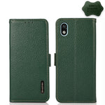 Custodia portafoglio in pelle con RFID per Xiaomi Redmi 10A