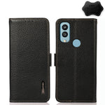Custodia portafoglio in pelle con RFID per Xiaomi Redmi 10A