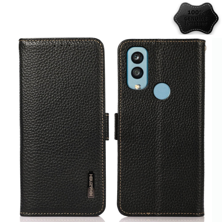 Custodia portafoglio in pelle con RFID per Xiaomi Redmi 10A