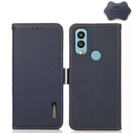 Custodia portafoglio in pelle con RFID per Xiaomi Redmi 10A