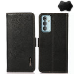 Custodia portafoglio in pelle con RFID per Xiaomi Redmi 10A