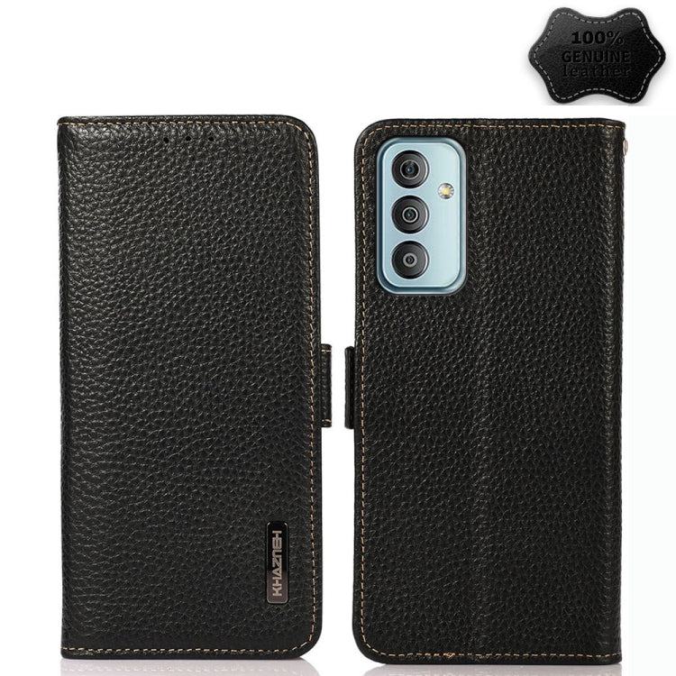 Custodia portafoglio in pelle con RFID per Xiaomi Redmi 10A