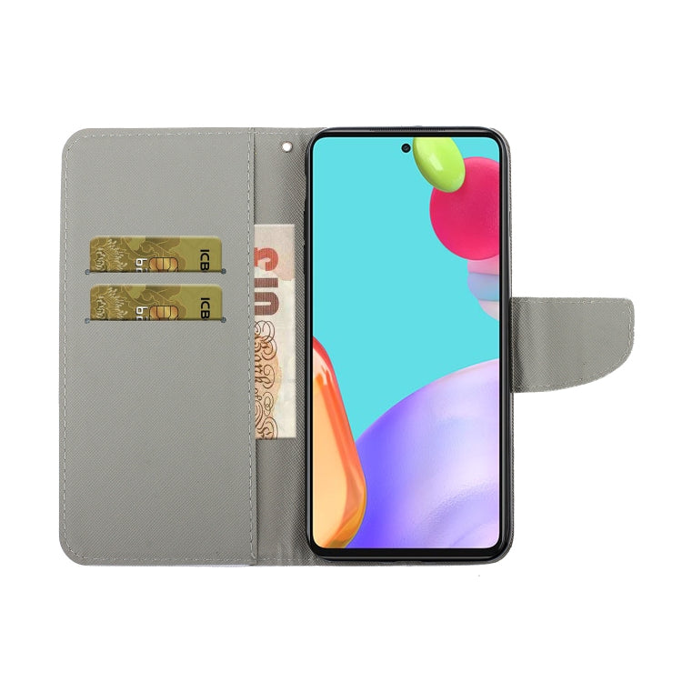 Custodia portafoglio in pelle per Samsung Galaxy A53