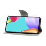 Custodia portafoglio in pelle per Samsung Galaxy A53
