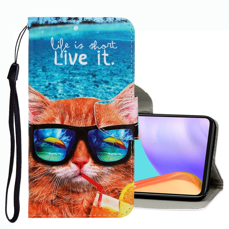 Custodia portafoglio in pelle per Samsung Galaxy A53