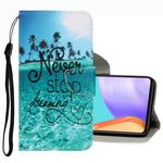 Custodia portafoglio in pelle per Samsung Galaxy A53