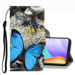 Custodia portafoglio in pelle per Samsung Galaxy A53