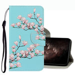 Custodia portafoglio in pelle per OPPO A16