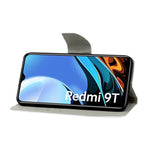 Custodia portafoglio in pelle per Xiaomi Redmi 9T