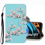 Custodia portafoglio in pelle per Xiaomi Redmi 9T
