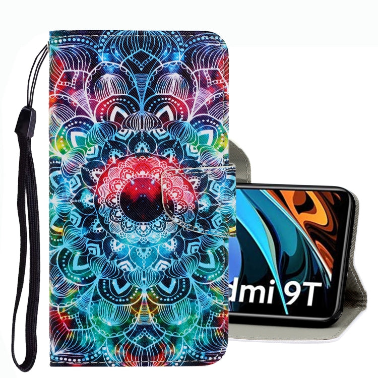 Custodia portafoglio in pelle per Xiaomi Redmi 9T