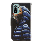 Custodia portafoglio in pelle per Xiaomi Redmi Note 10 4G