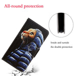 Custodia portafoglio in pelle per Xiaomi Redmi Note 10 4G