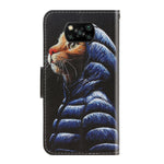 Custodia portafoglio in pelle per Xiaomi Poco X3 NFC