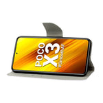 Custodia portafoglio in pelle per Xiaomi Poco X3 NFC