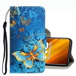 Custodia portafoglio in pelle per Xiaomi Poco X3 NFC