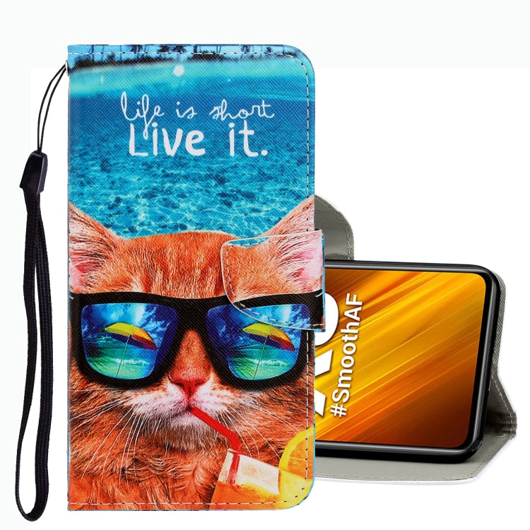 Custodia portafoglio in pelle per Xiaomi Poco X3 NFC