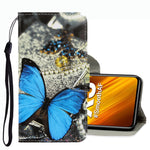 Custodia portafoglio in pelle per Xiaomi Poco X3 NFC
