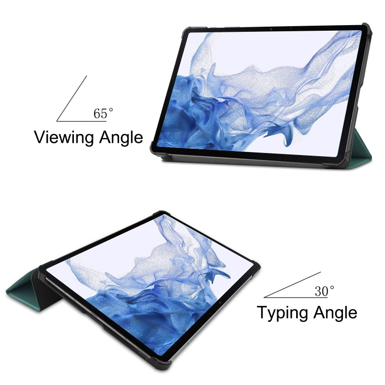 Custodia tablet in pelle con supporto per Galaxy Tab S8