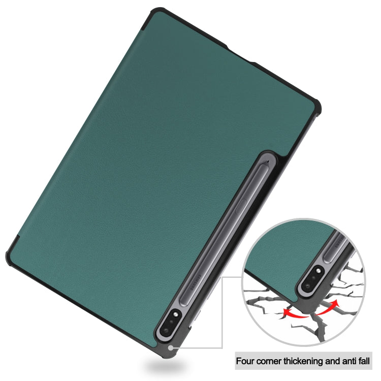 Custodia tablet in pelle con supporto per Galaxy Tab S8